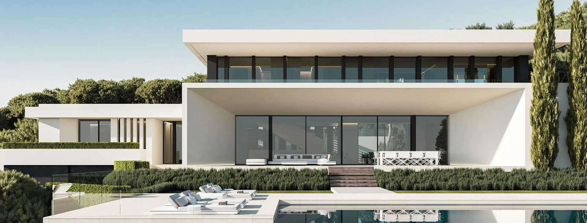Luxury homes in Benahavís with contemporary villas sea views and private estates