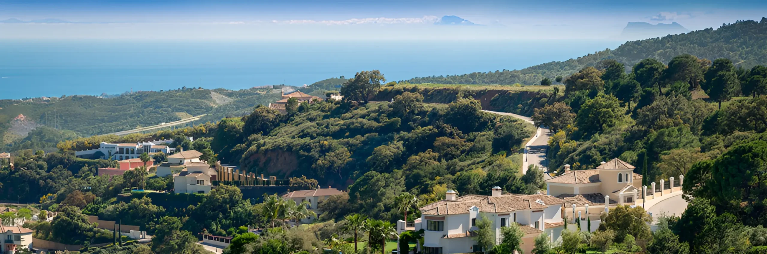 Benahavís hillside views and natural surroundings on the Costa del Sol