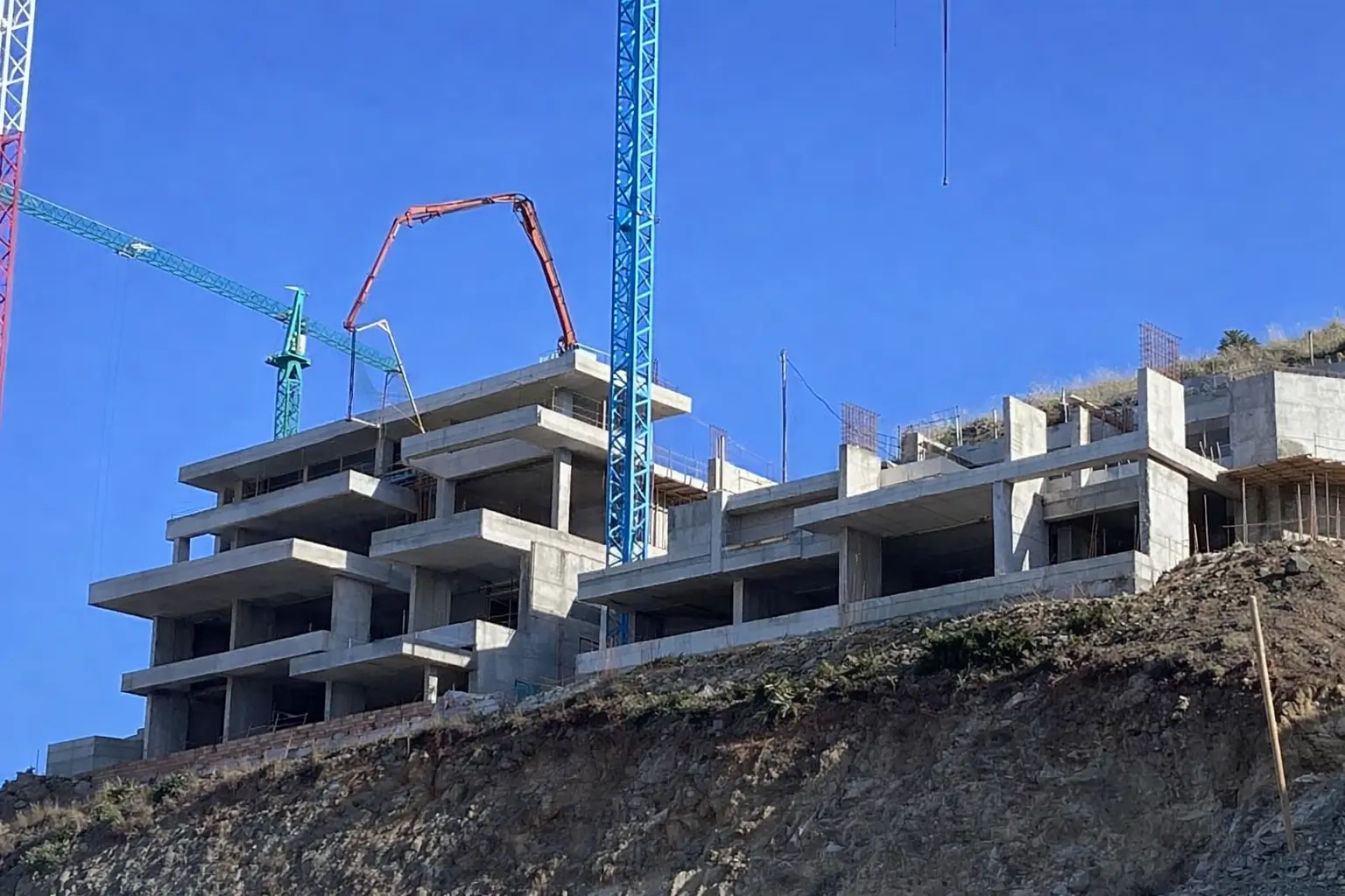 Villa under construction on plots in Real de La Quinta, Benahavis