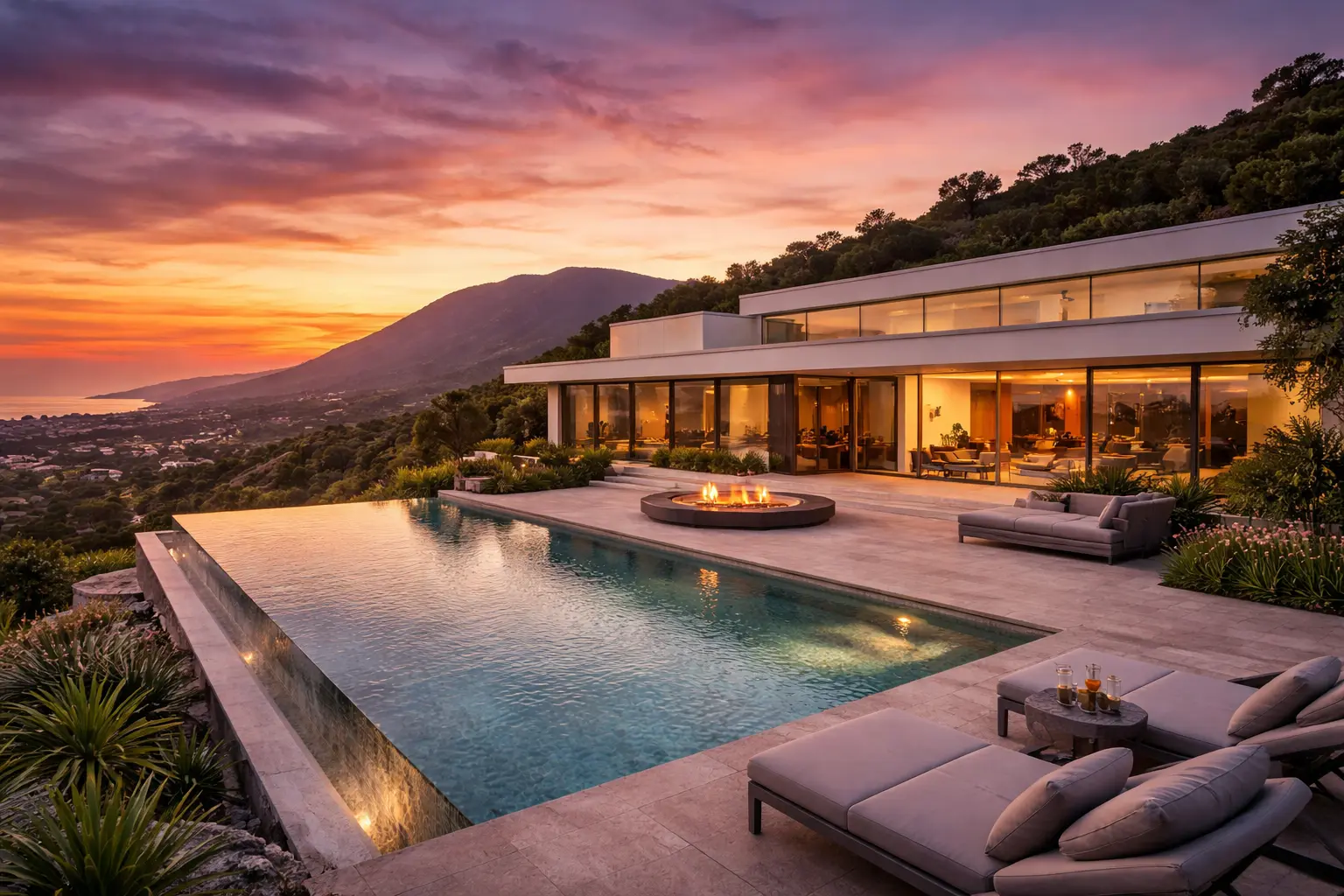 Why Tech Leaders Are Choosing La Zagaleta in 2026 5 La Zagaleta villa with sunset pool view