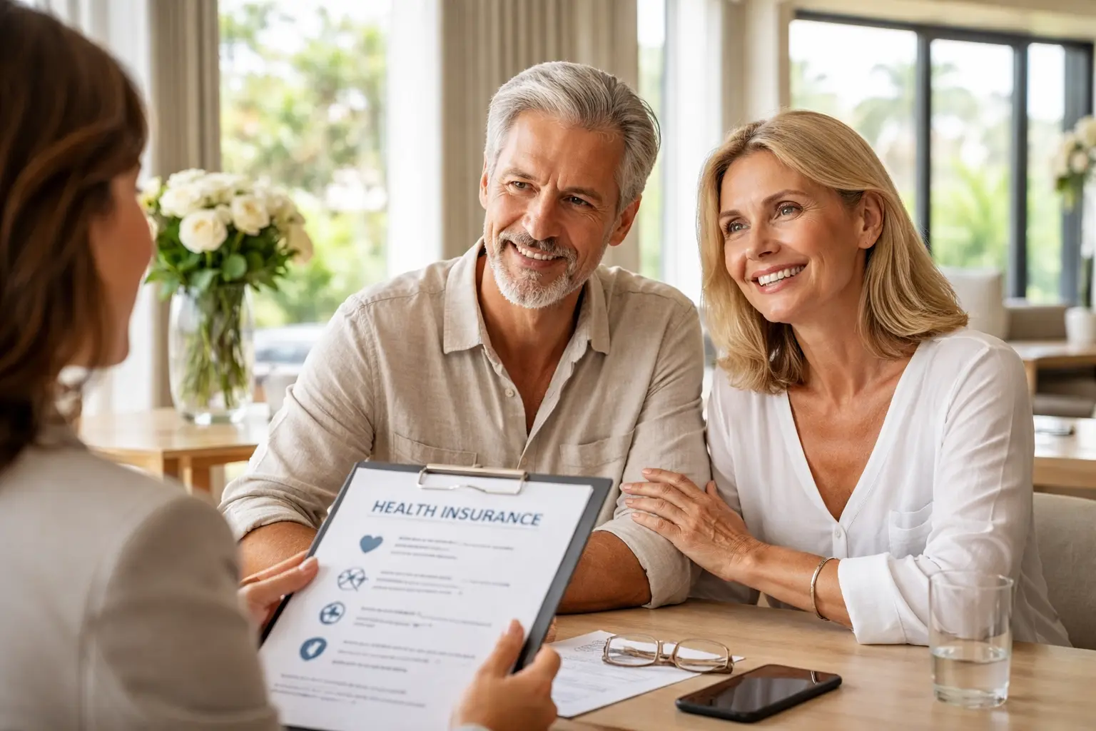 A retired couple apply for health insurance for the non-lucrative visa in Spain