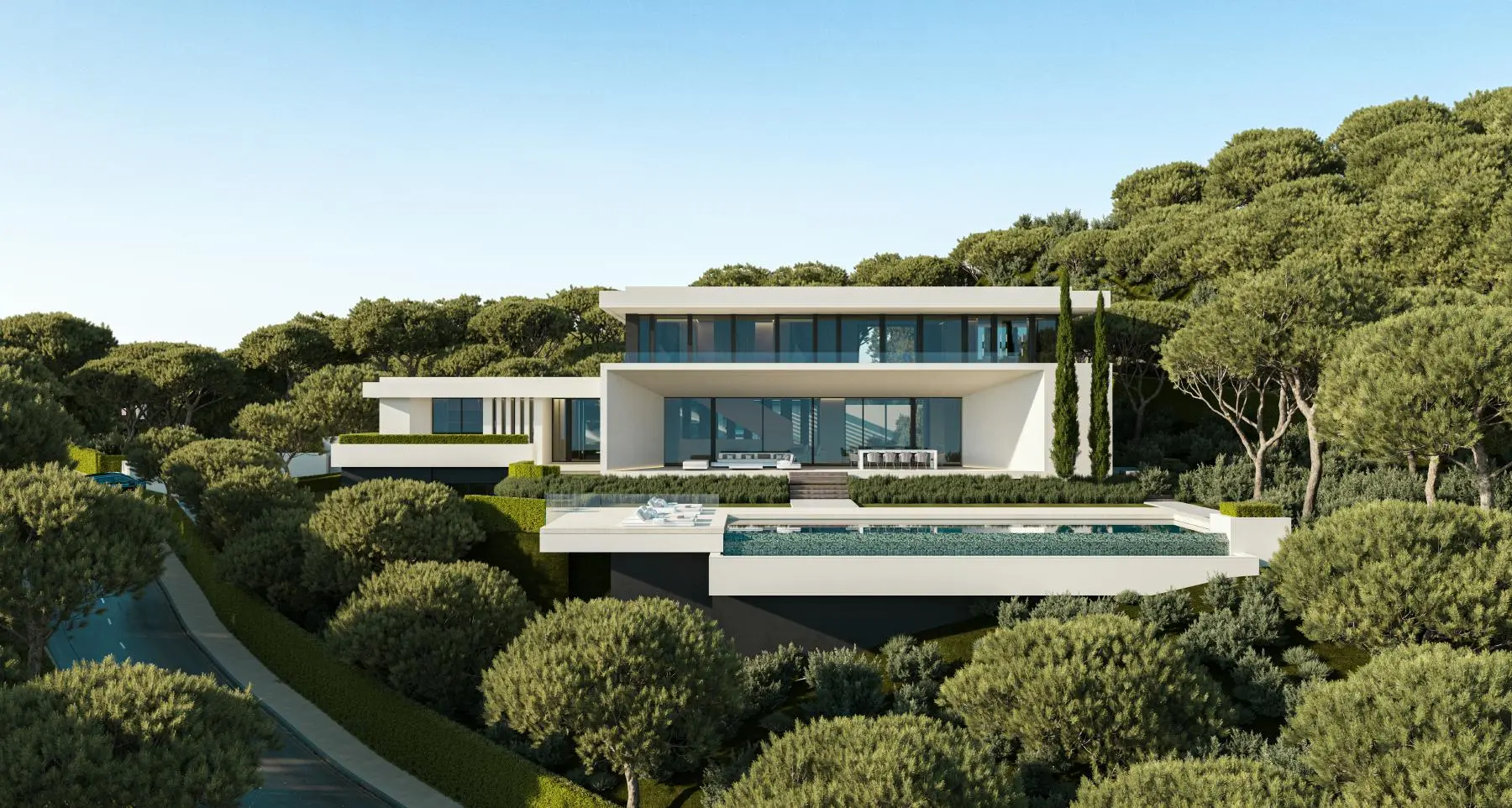 Luxury property in Benahavís with mountain and countryside views