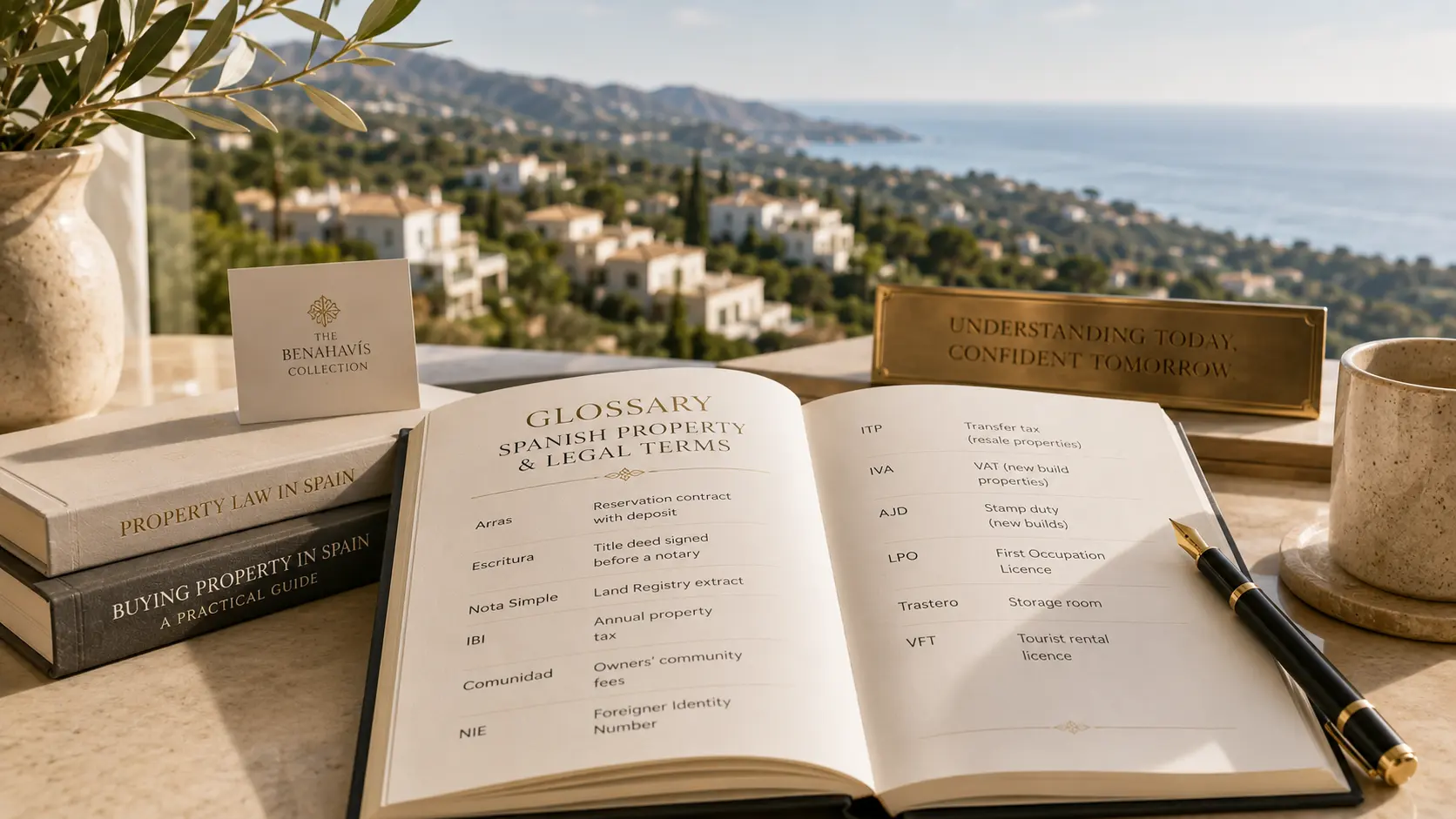 Glossary: Property & Legal Terms (Spain) 1 Glossary of Spanish property and legal terms for buyers in Benahavís