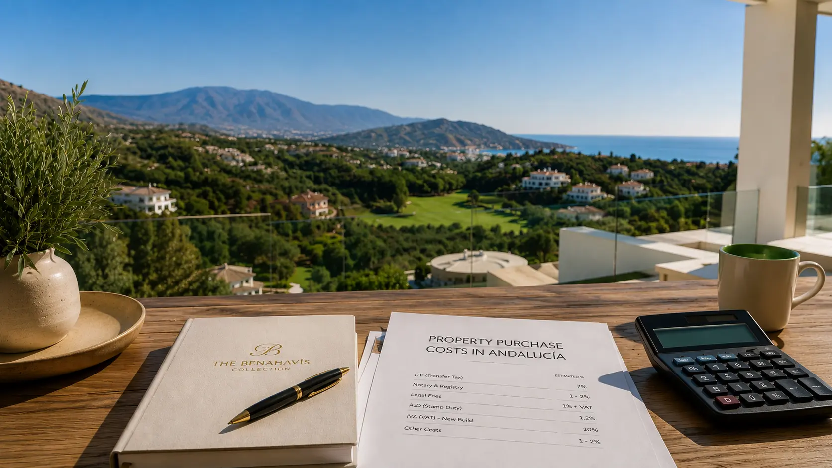 Purchase Costs in Andalucía 2026 | Resale vs New-Build 1 Property purchase costs in Andalucía for buyers in Benahavís