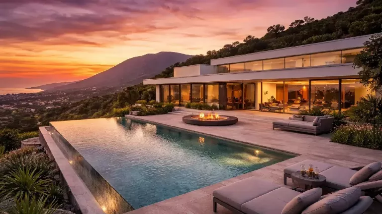 La Zagaleta private estate in Benahavís with mountain scenery