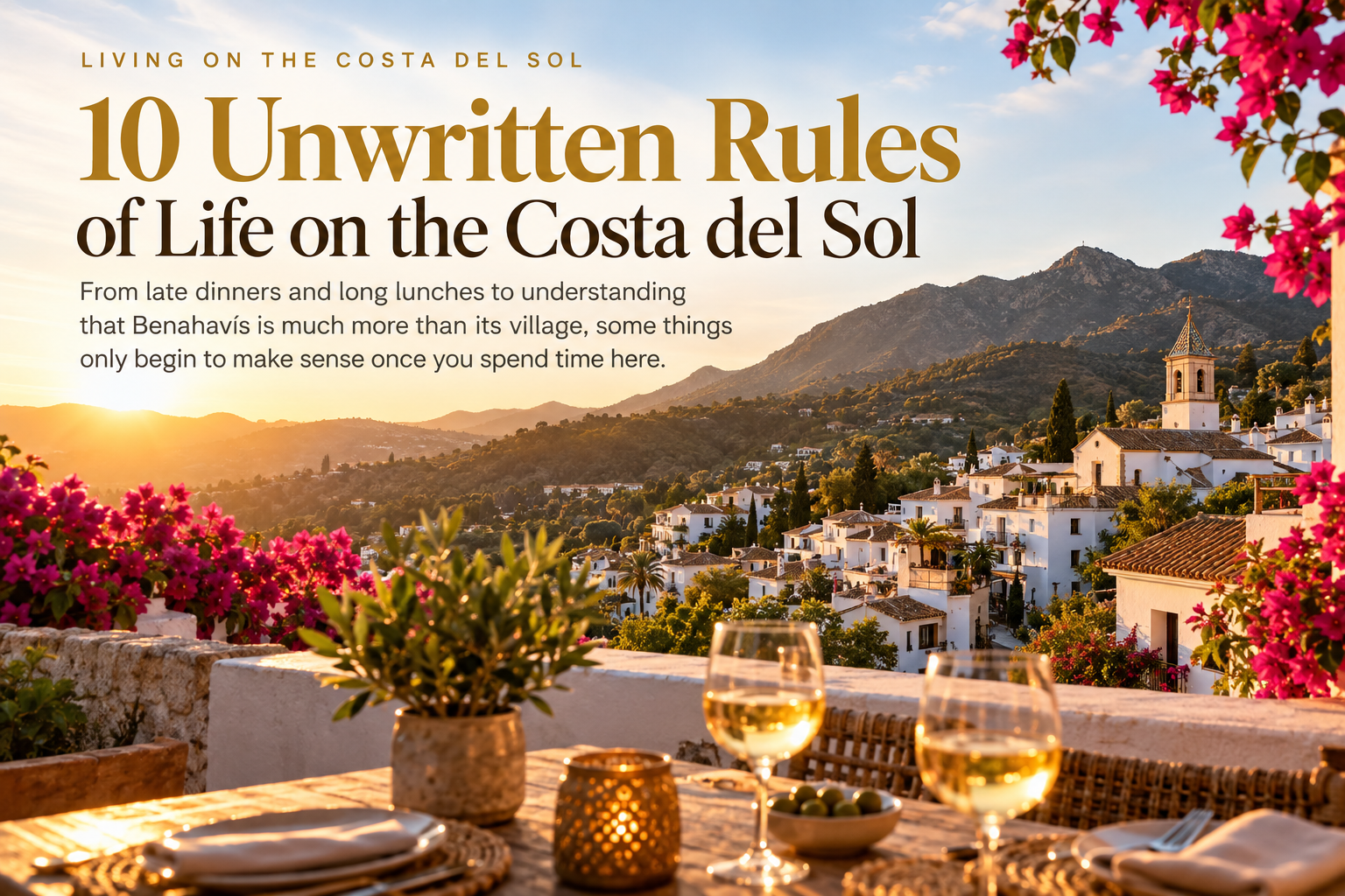 10 regras não escritas da vida na Costa del Sol